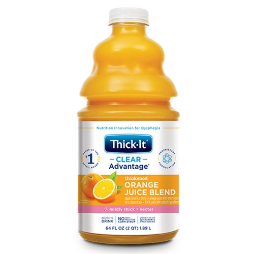 Thick It AquaCareH20 Beverages Water, Thickened, Nectar Consistency - 8 fl oz