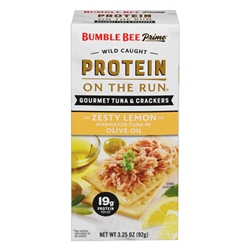 BUMBLE BEE® Protein on the Run™ Tuna in Olive Oil and Zesty Lemon